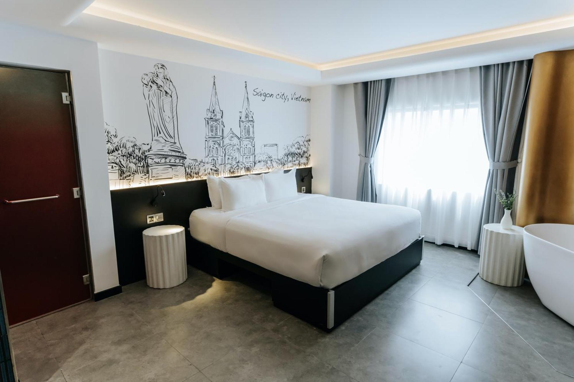 The Concept Hotel- City Center Ho-Chi-Minh-Stadt Exterior foto